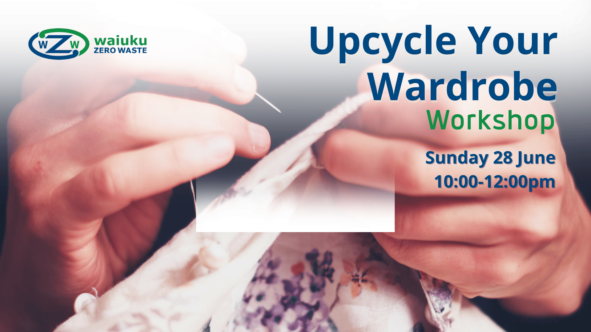Read more about the article Upcycle Your Wardrobe Workshop