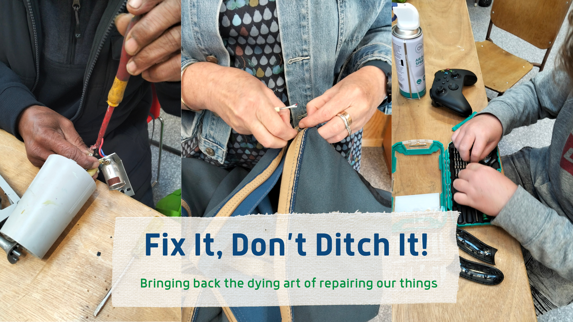 Read more about the article Fix It, Don’t Ditch It – Bringing Back the Dying Art of Repairing Our Things