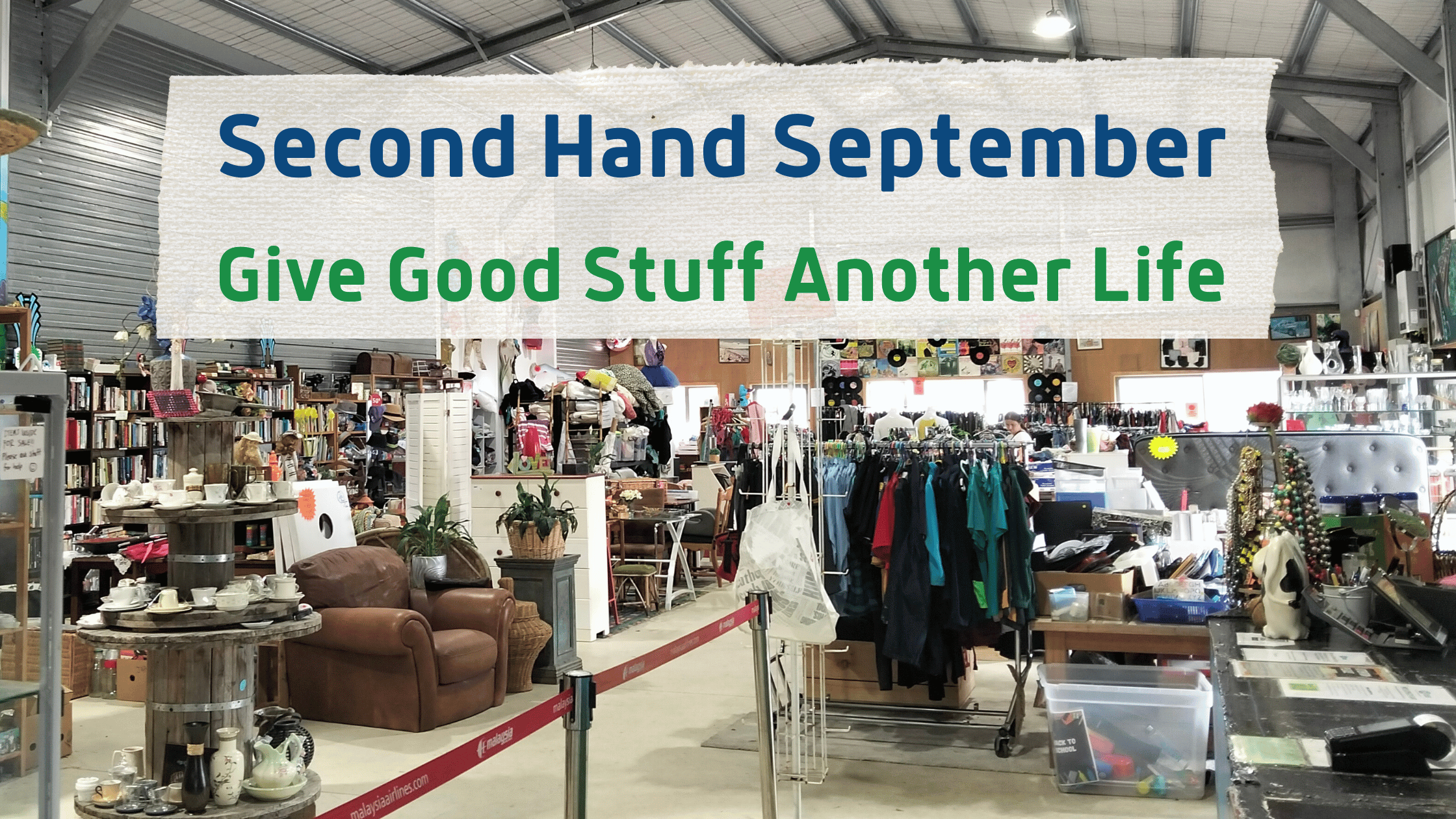 You are currently viewing Second Hand September: Give Good Stuff Another Life