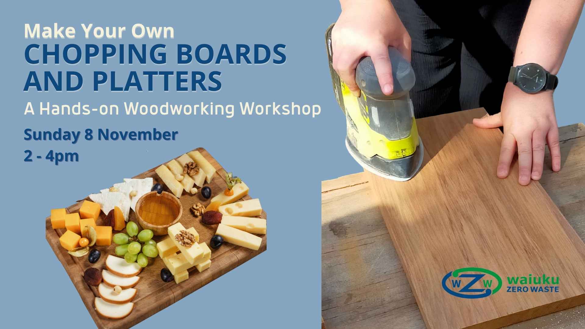 Read more about the article DIY Chopping Boards & Platters Workshop